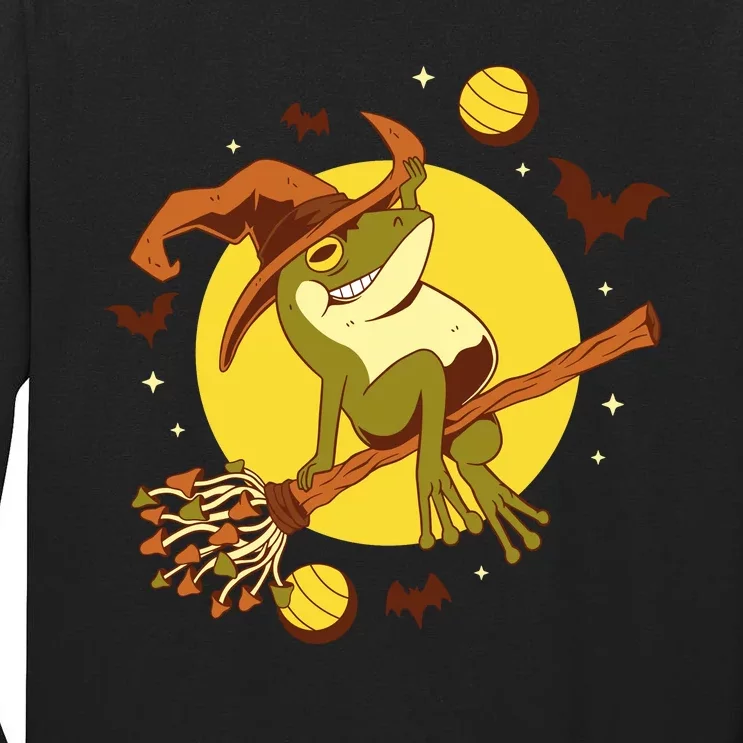 Witch Frog Tall Long Sleeve T-Shirt