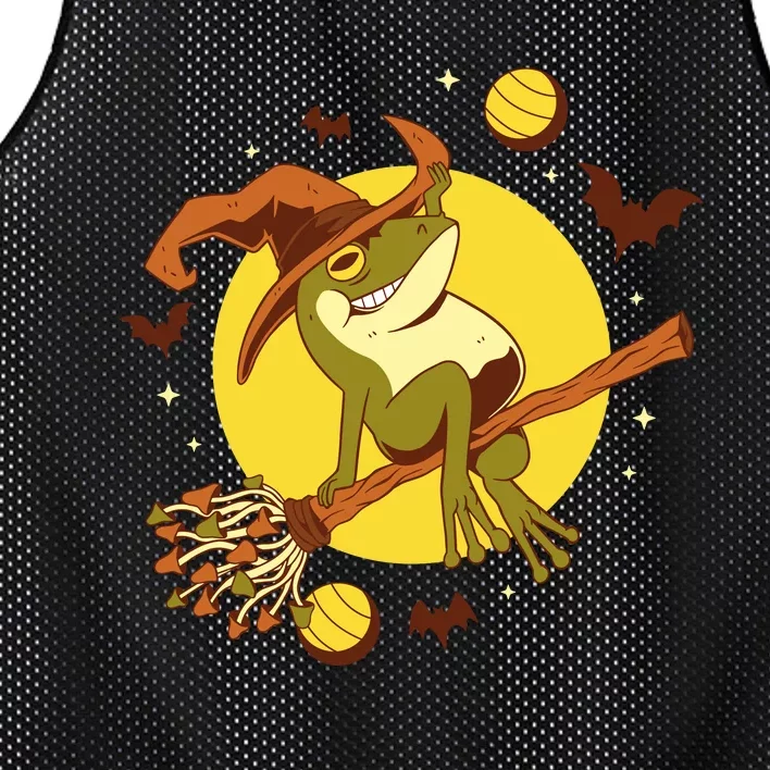 Witch Frog Mesh Reversible Basketball Jersey Tank