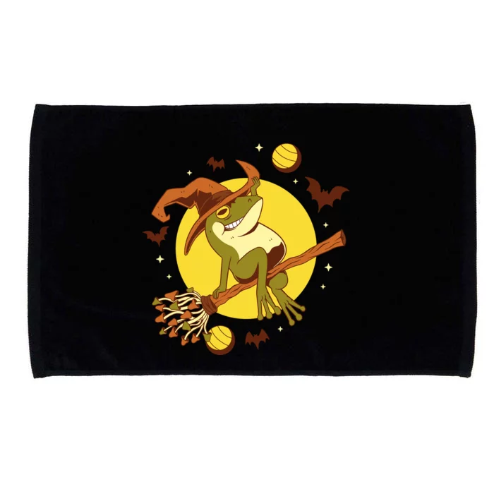 Witch Frog Microfiber Hand Towel