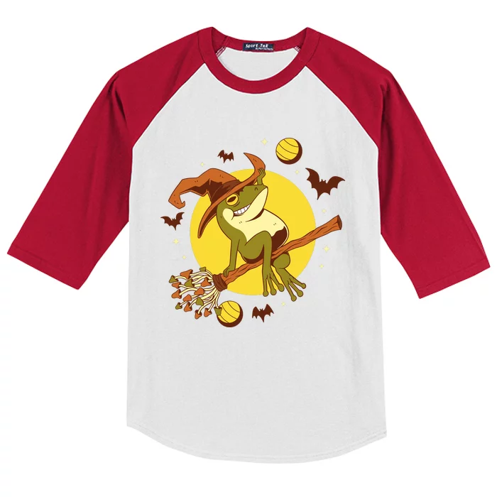 Witch Frog Kids Colorblock Raglan Jersey