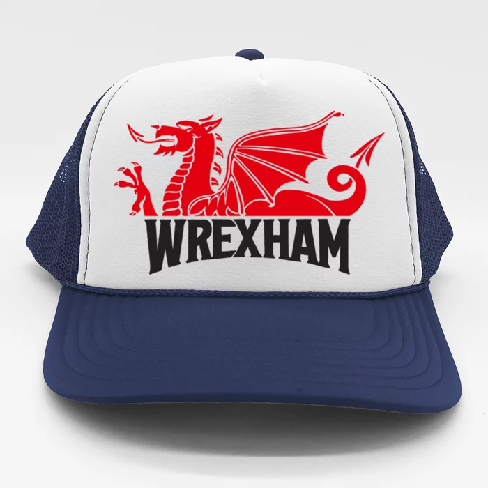 Wrexham FC Wrexham Dragon Football Club Champion Trucker Hat