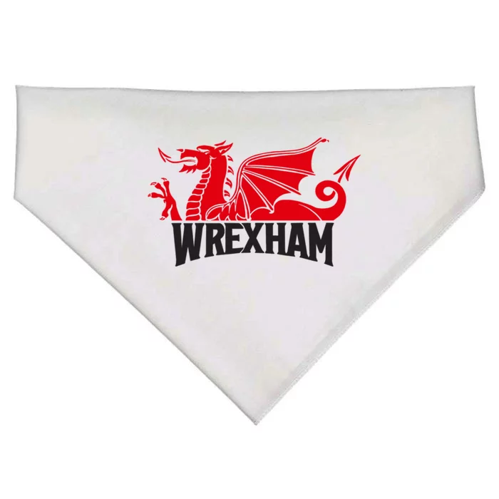 Wrexham FC Wrexham Dragon Football Club Champion USA-Made Doggie Bandana