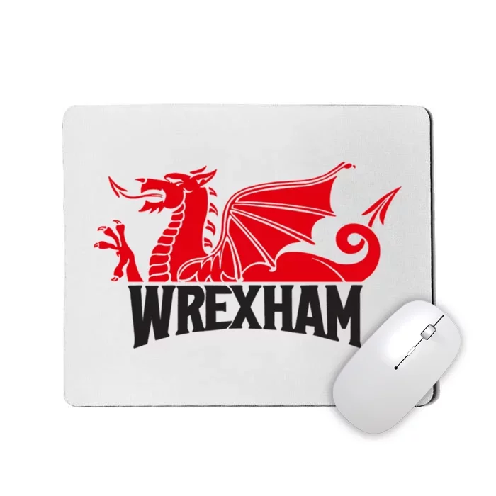 Wrexham FC Wrexham Dragon Football Club Champion Mousepad