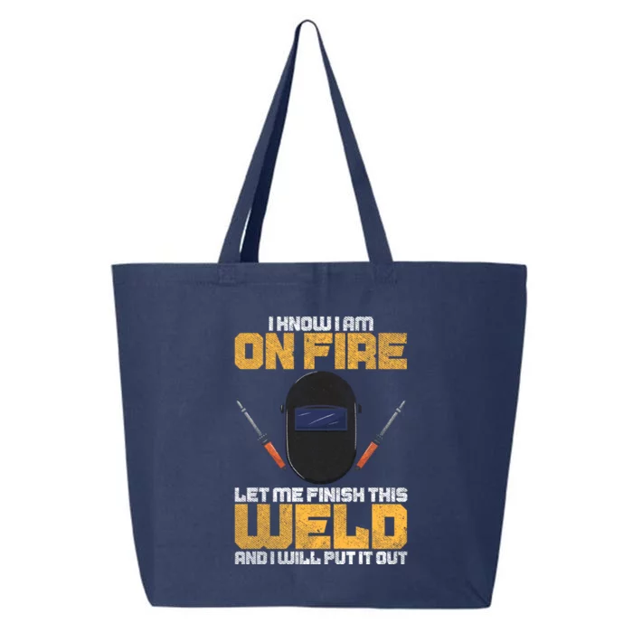 Welder Funny Welding Saying Graphic Gift 25L Jumbo Tote