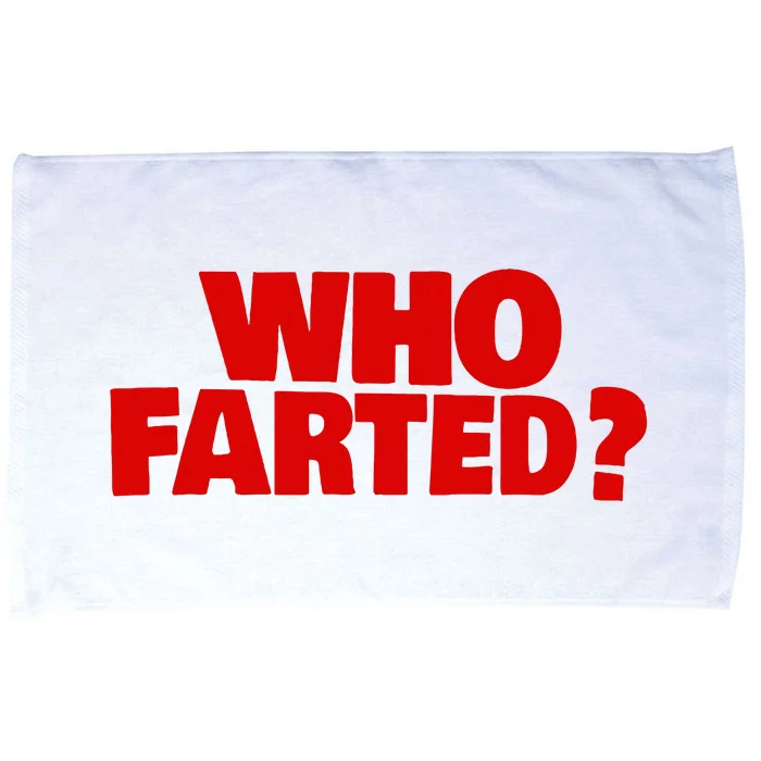 Who Farted Microfiber Hand Towel