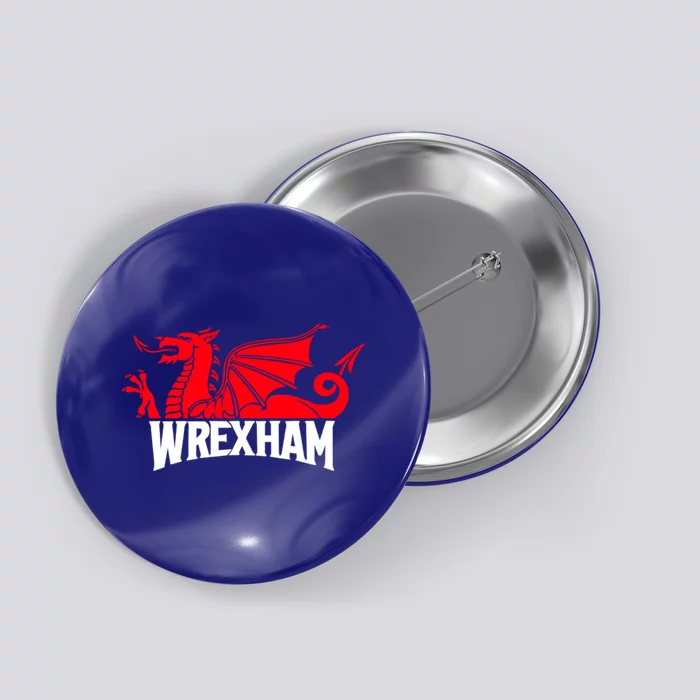 Wrexham FC Wrexham Dragon Football Club Champion Button