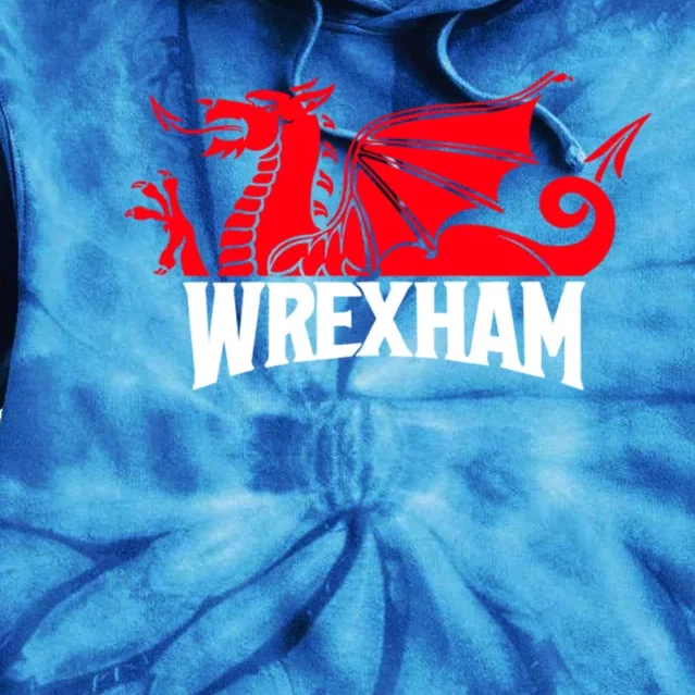 Wrexham FC Wrexham Dragon Football Club Champion Tie Dye Hoodie