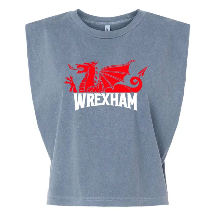 Wrexham FC Wrexham Dragon Football Club Champion Garment-Dyed Women's Muscle Tee