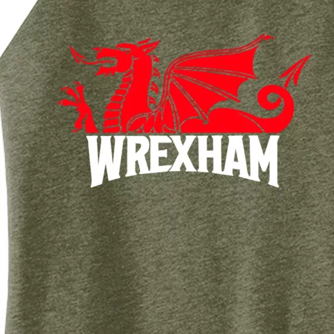 Wrexham FC Wrexham Dragon Football Club Champion Women’s Perfect Tri Rocker Tank