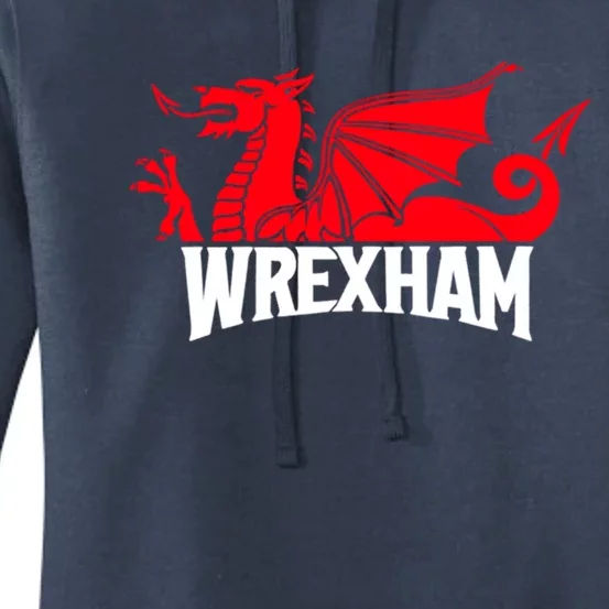 Wrexham FC Wrexham Dragon Football Club Champion Women's Pullover Hoodie