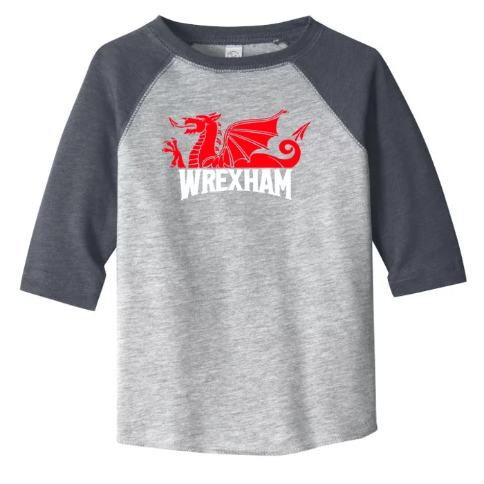 Wrexham FC Wrexham Dragon Football Club Champion Toddler Fine Jersey T-Shirt