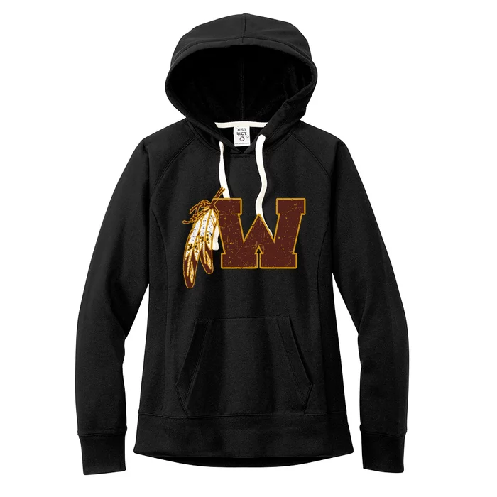 Washington Feather Women's Fleece Hoodie