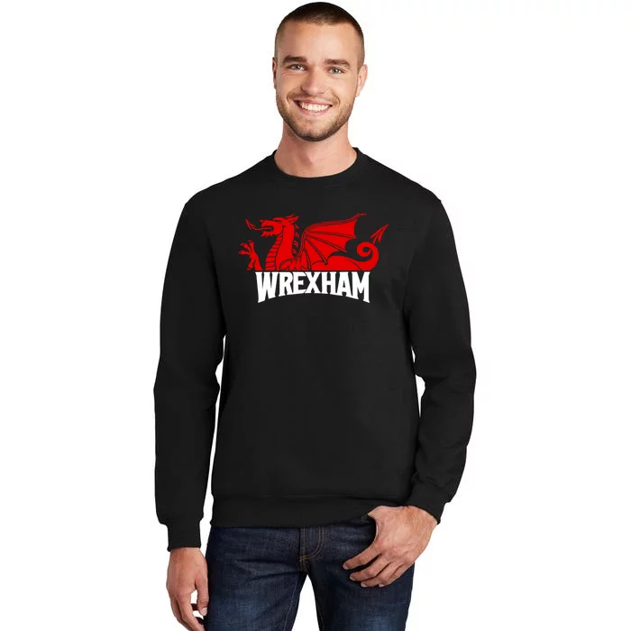 Wrexham FC Wrexham Dragon Football Club Champion Tall Sweatshirt