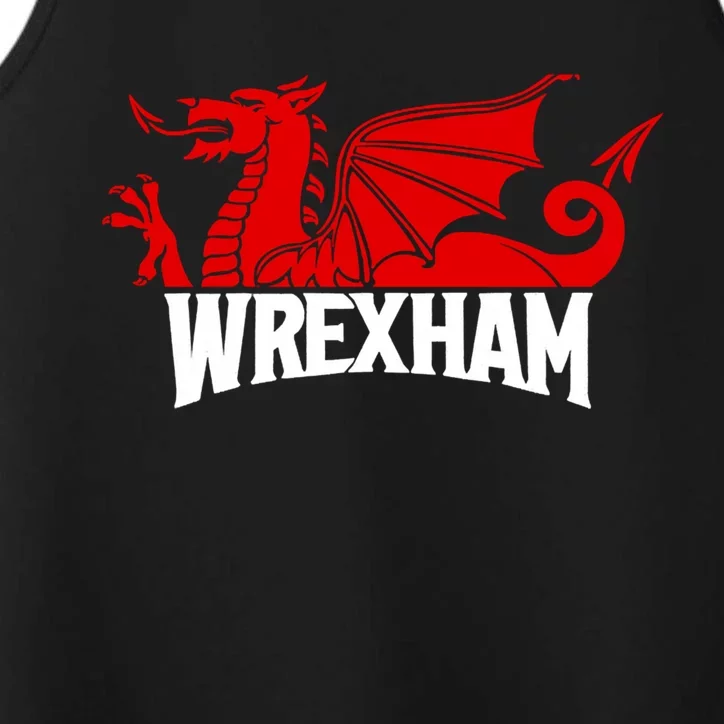 Wrexham FC Wrexham Dragon Football Club Champion Performance Tank