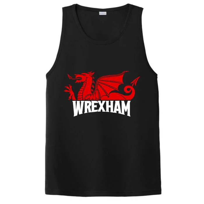 Wrexham FC Wrexham Dragon Football Club Champion Performance Tank