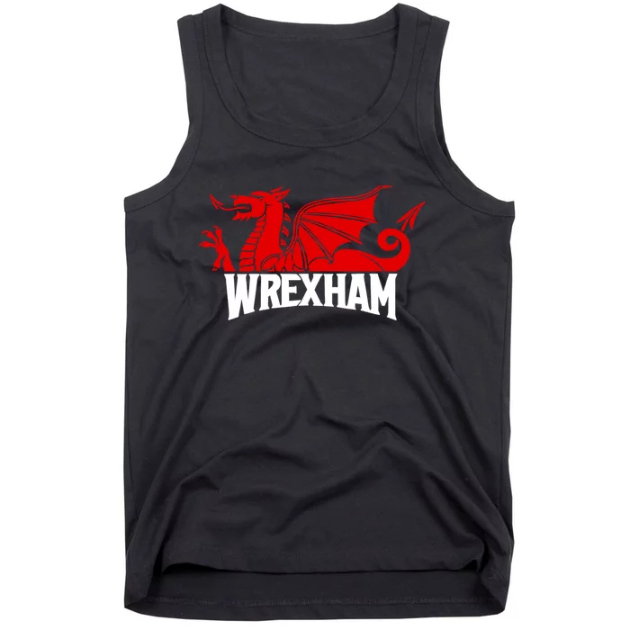 Wrexham FC Wrexham Dragon Football Club Champion Tank Top