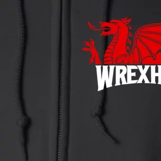 Wrexham FC Wrexham Dragon Football Club Champion Full Zip Hoodie