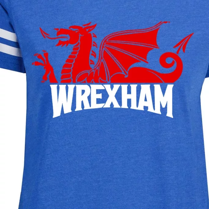 Wrexham FC Wrexham Dragon Football Club Champion Enza Ladies Jersey Football T-Shirt