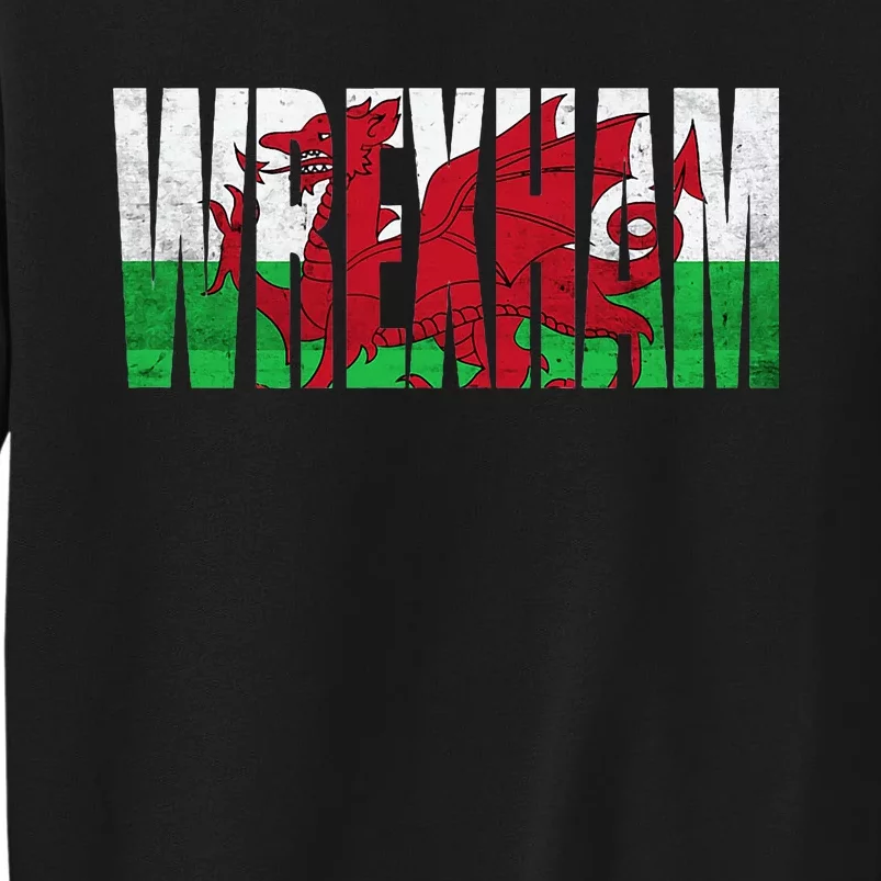 Wales Flag Welsh Dragon Gifts Apparel Merch Souvenir Tall Sweatshirt