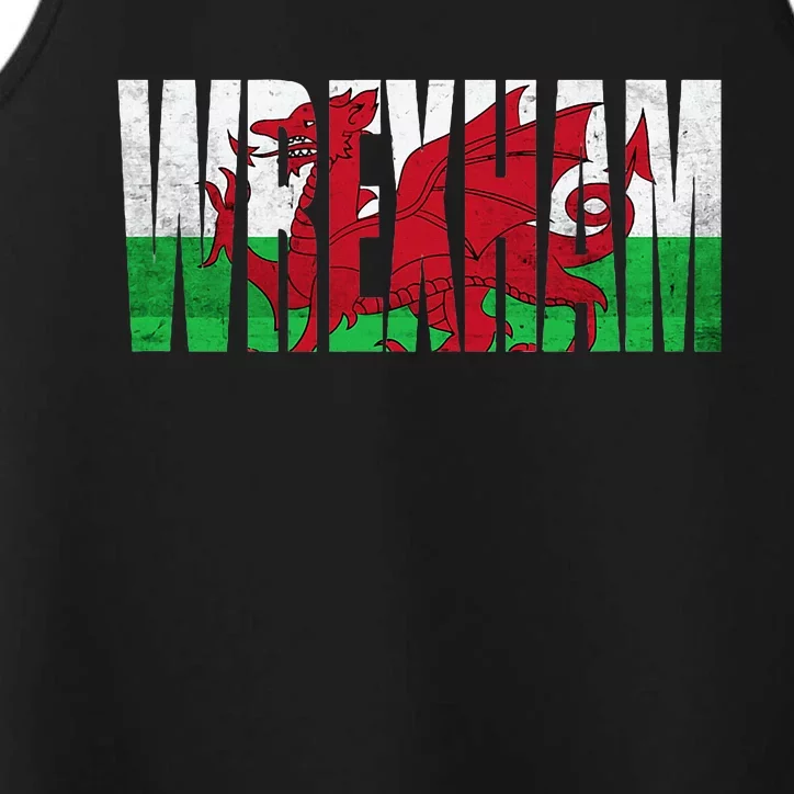 Wales Flag Welsh Dragon Gifts Apparel Merch Souvenir Performance Tank