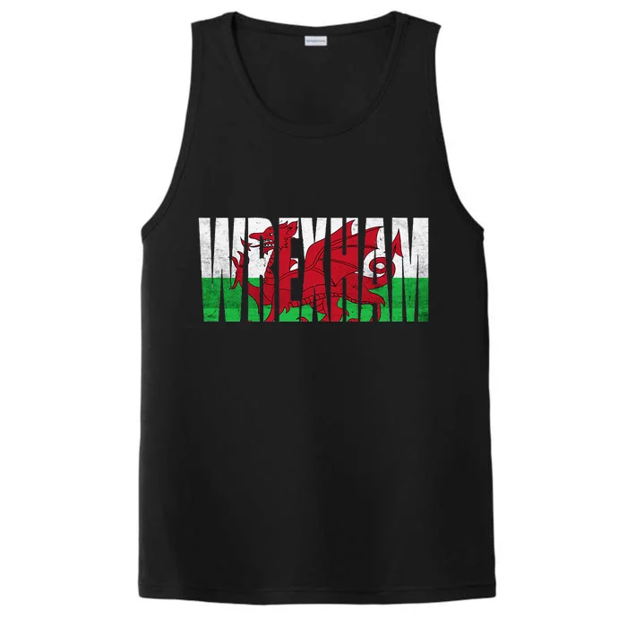 Wales Flag Welsh Dragon Gifts Apparel Merch Souvenir Performance Tank