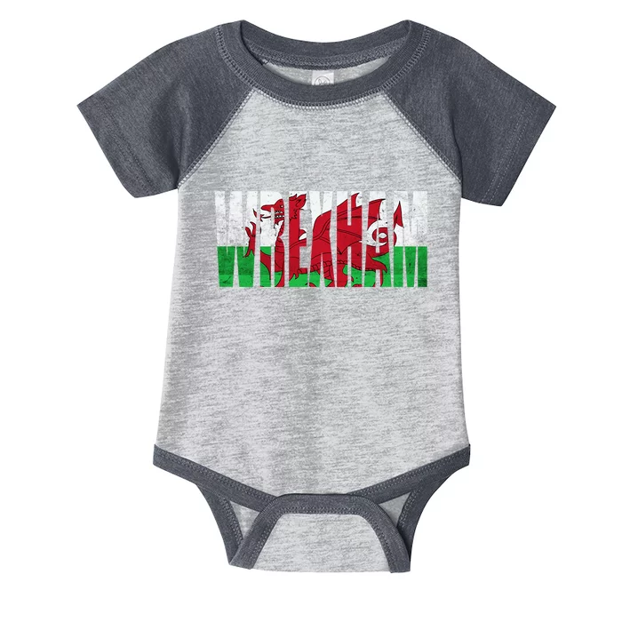 Wales Flag Welsh Dragon Gifts Apparel Merch Souvenir Infant Baby Jersey Bodysuit