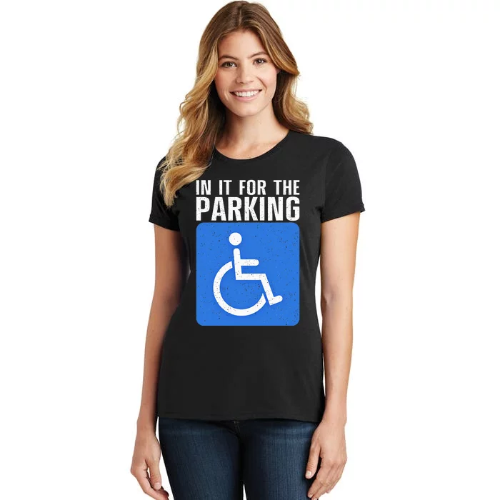 Wheelchair For Women Disability Handicapped Women's T-Shirt