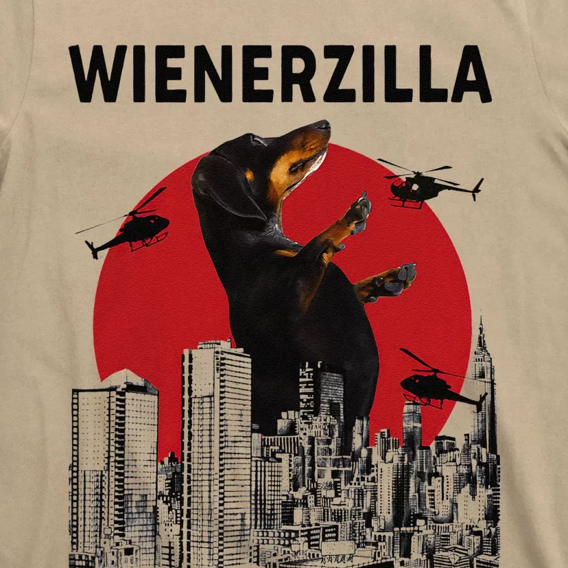 Wienerzilla Funny Wiener Dog Dachshund Lovers MOTHERS T-Shirt