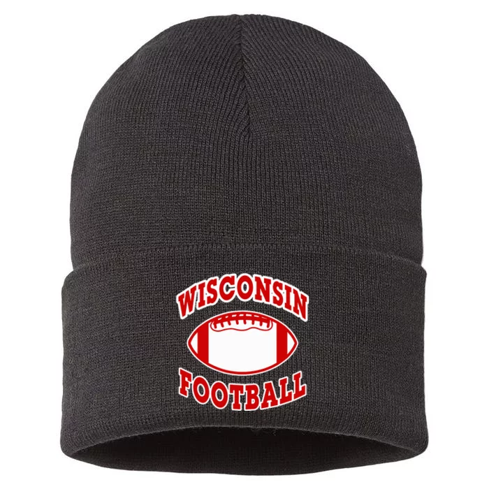 Wisconsin Football Sustainable Knit Beanie