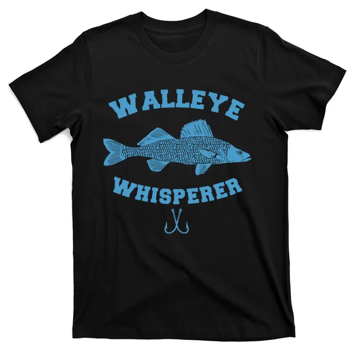 Walleye Fishing Walleye Whisperer Fishing Lure T-Shirt