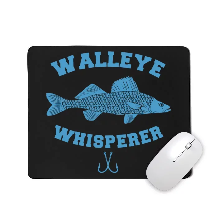 Walleye Fishing Walleye Whisperer Fishing Lure Mousepad