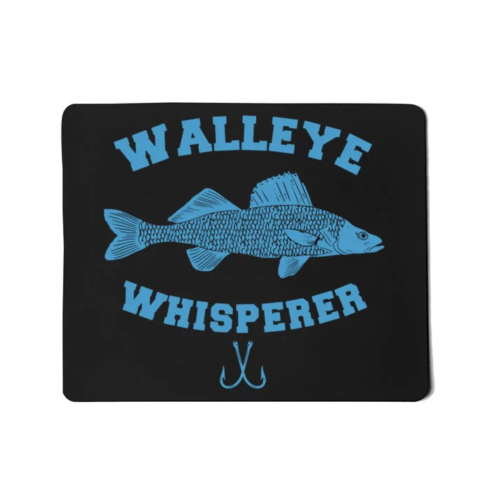 Walleye Fishing Walleye Whisperer Fishing Lure Mousepad