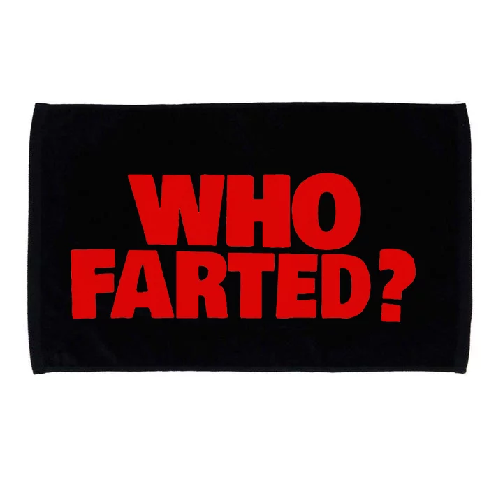 Who Farted Microfiber Hand Towel