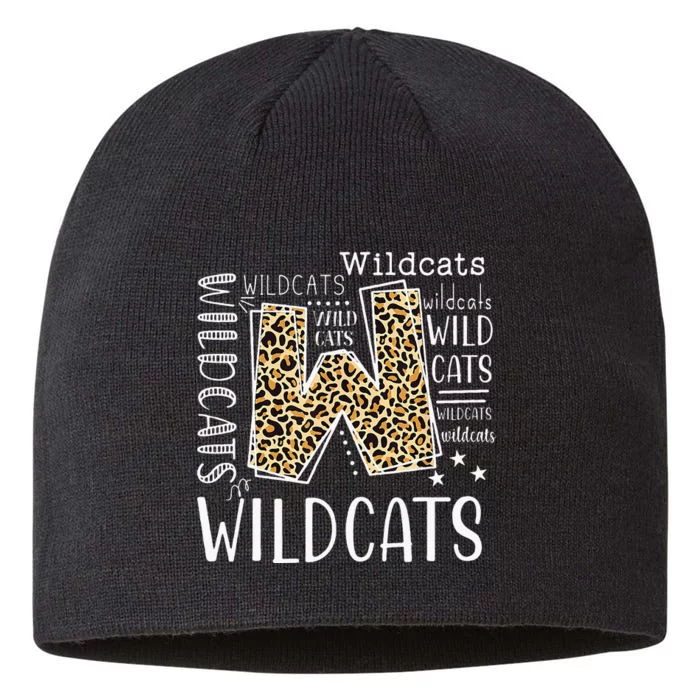 Wildcats Funny Wildcat Lover 8 1/2in Sustainable Knit Beanie