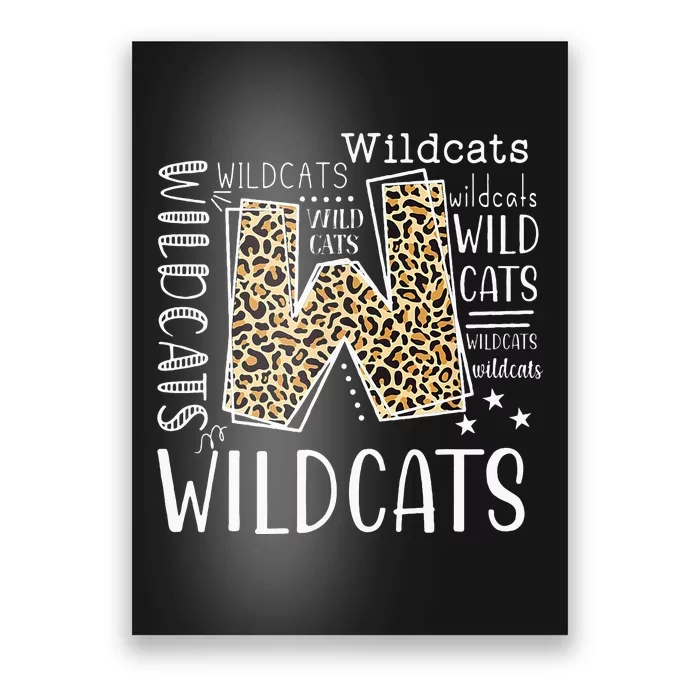 Wildcats Funny Wildcat Lover Poster