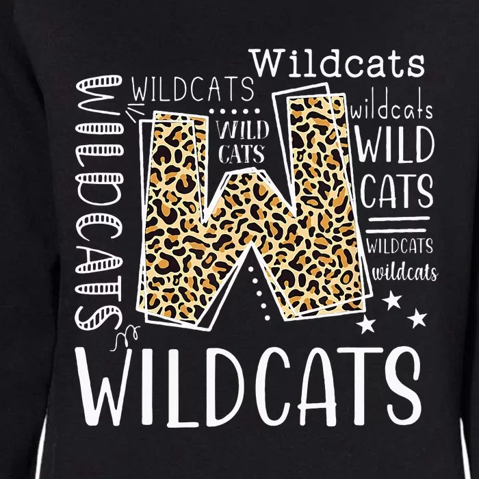 Wildcats Funny Wildcat Lover Womens California Wash Sweatshirt