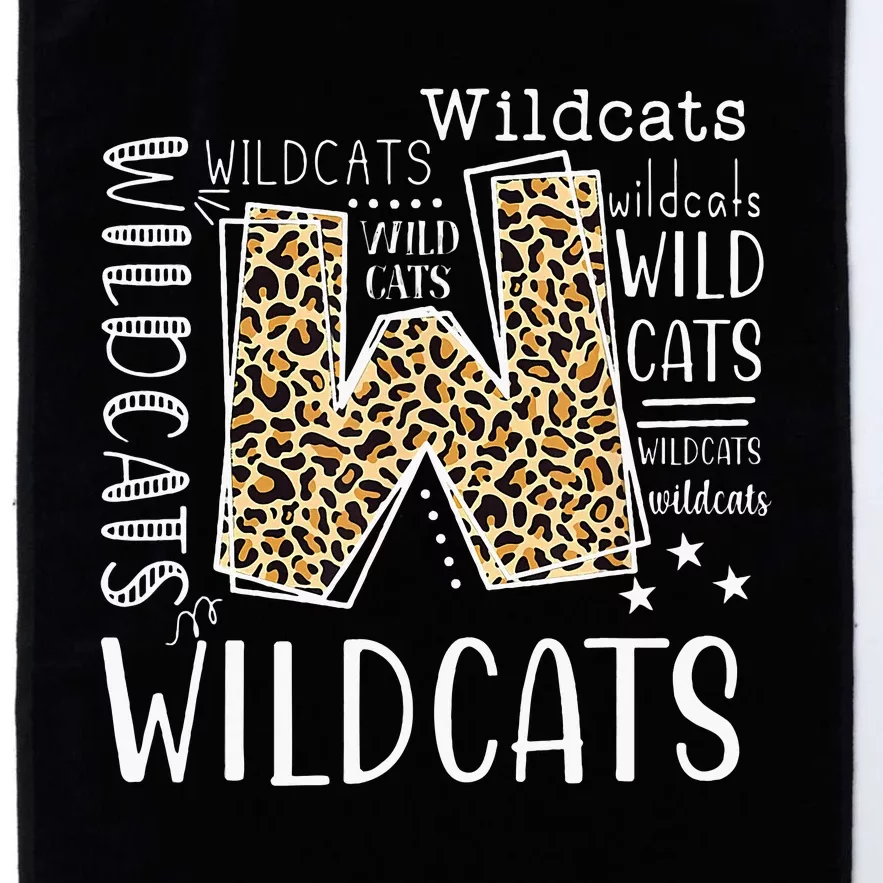 Wildcats Funny Wildcat Lover Platinum Collection Golf Towel