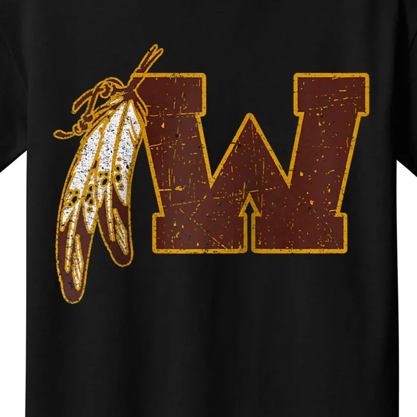 Washington Feather Kids T-Shirt