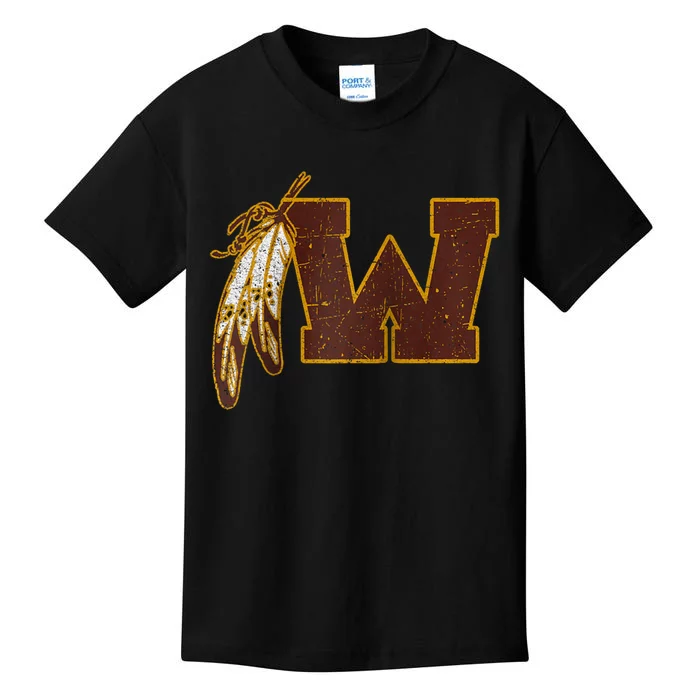 Washington Feather Kids T-Shirt