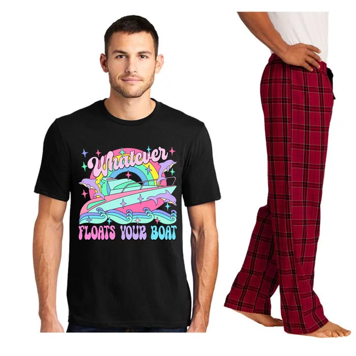 Whatever Floats Your Boat Ship Crusing Cruise Trip Vacation Matching Pajama Set