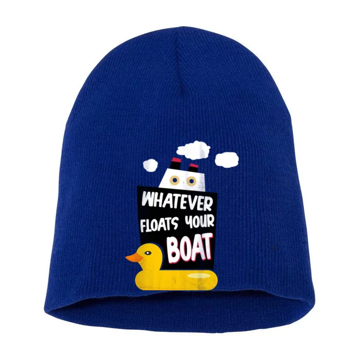 Whatever Floats Your Boat Short Acrylic Beanie