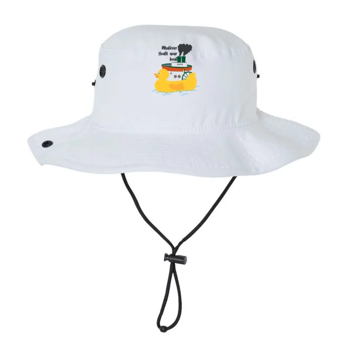 Whatever Floats Your Boat Funny Floaty Duck Legacy Cool Fit Booney Bucket Hat