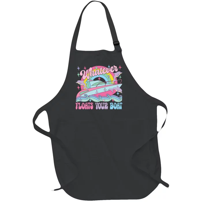 Whatever Floats Your Boat Full-Length Apron With Pocket