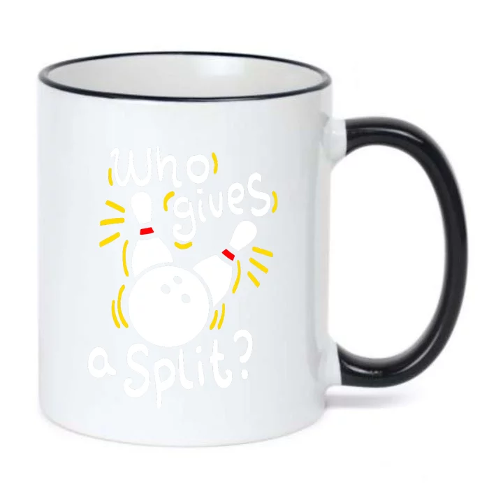 Who Gives A Split Black Color Changing Mug