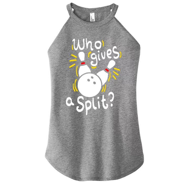 Who Gives A Split Women’s Perfect Tri Rocker Tank