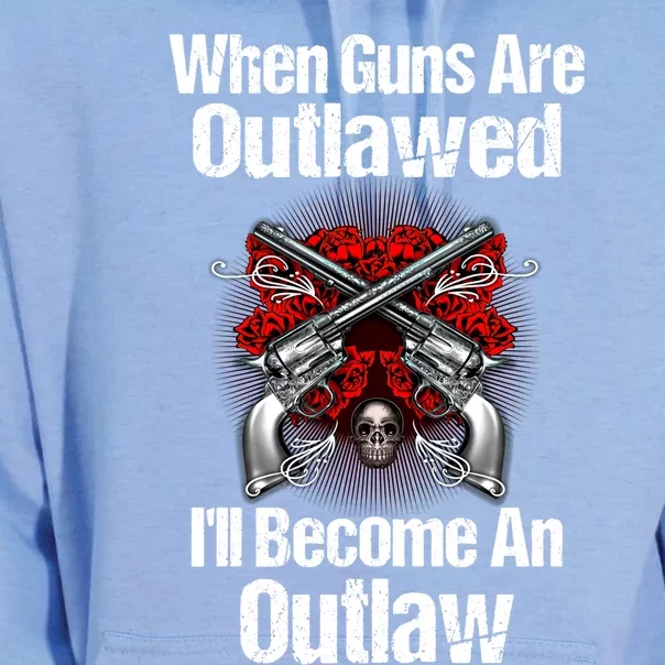 When Guns Are Outlawed Second Adt Pro Gun Gift Unisex Surf Hoodie