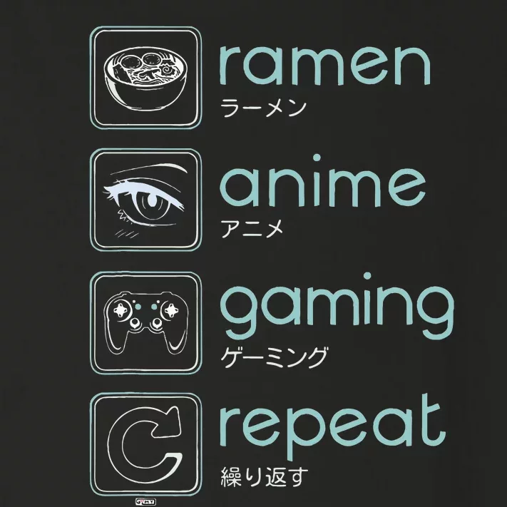 Wakeup Gaming Again Ramen Anime Gaming Restart Toddler Long Sleeve Shirt