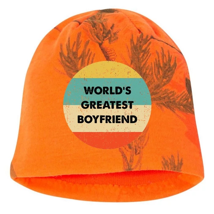 Worlds Greatest Boyfriend Kati - Camo Knit Beanie