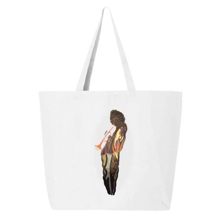 We Gonna Blow Legendary Jazz Artist Trumpet 25L Jumbo Tote