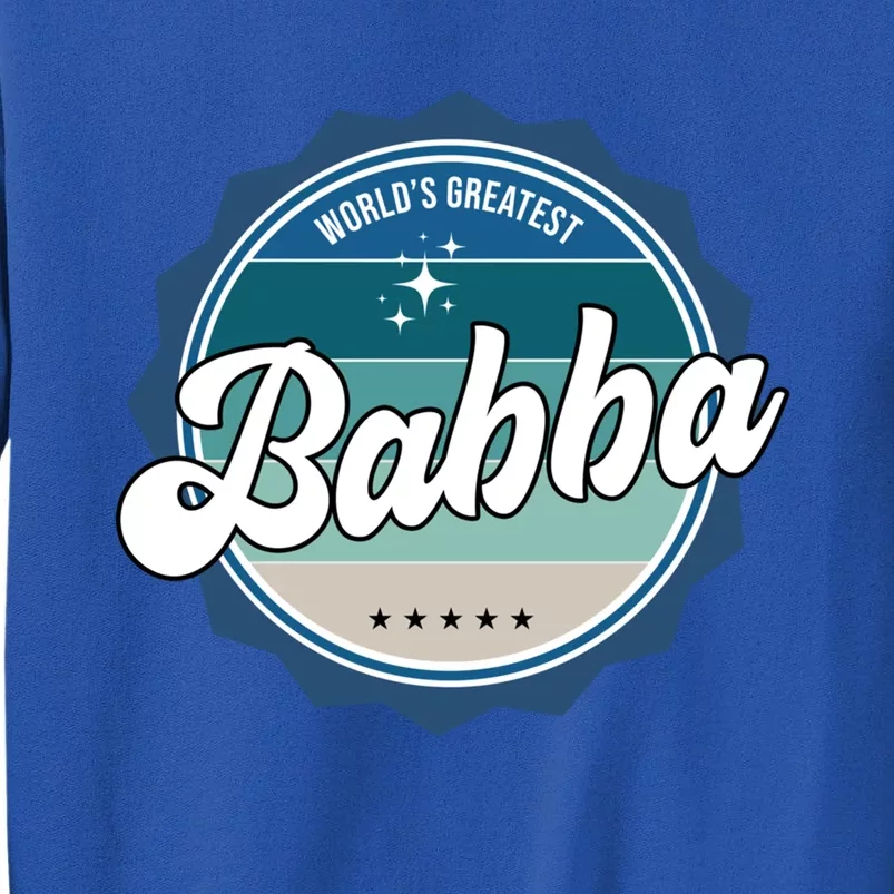 Worlds Greatest Babba Arabic Dad Gift Sweatshirt